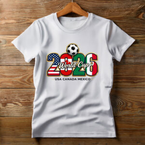 World Cup 2026 USA Canada Mexico Logo Graphic Shirt