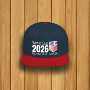 World Cup 2026 USA Soccer Flat Bill Snapback