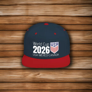 World Cup 2026 USA Soccer Flat Bill Snapback