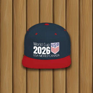 World Cup 2026 USA Soccer Flat Bill Snapback