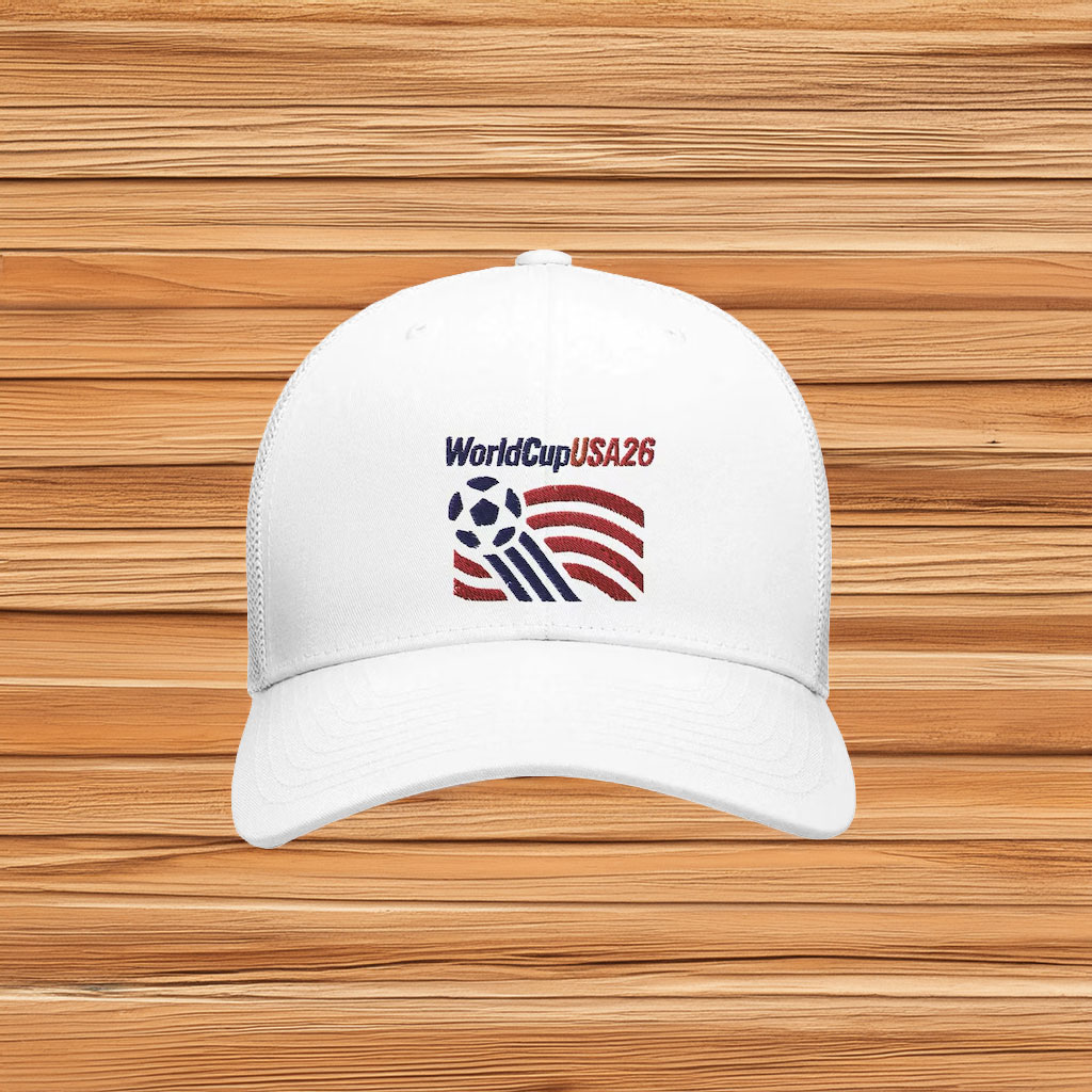 World Cup Trucker Hat for Soccer Fans, USA World Cup Hat