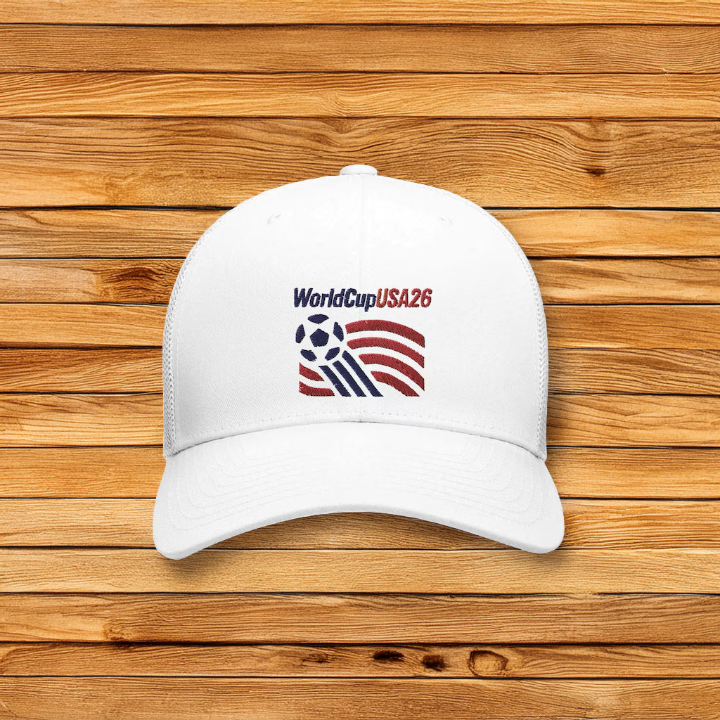 World Cup Trucker Hat for Soccer Fans, USA World Cup Hat