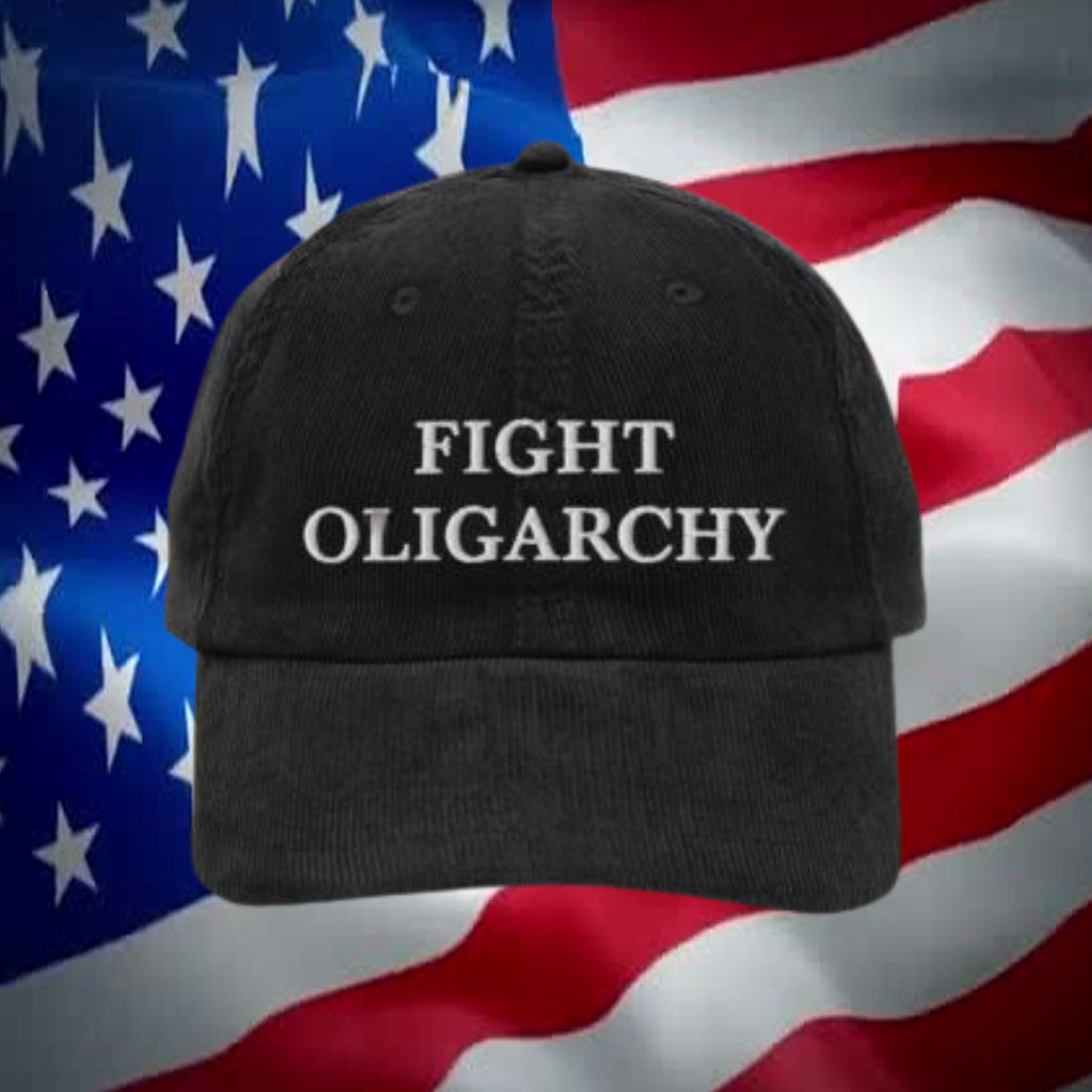 AOC 2028 Fighting Oligarchy Tour Hat