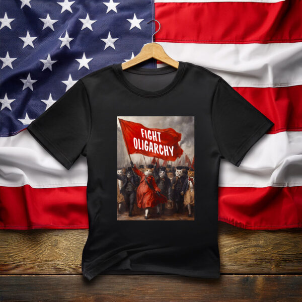 Anti Oligarchy French Revolution Cat Shirt