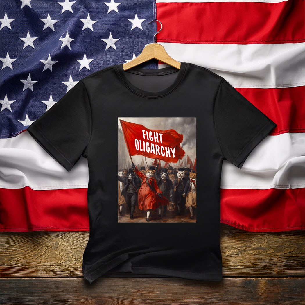 Anti Oligarchy French Revolution Cat Shirt