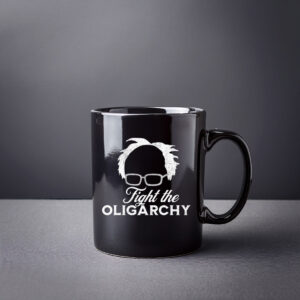 Bernie AOC 2028 Fight Oligarchy Bernie Sanders President Mug