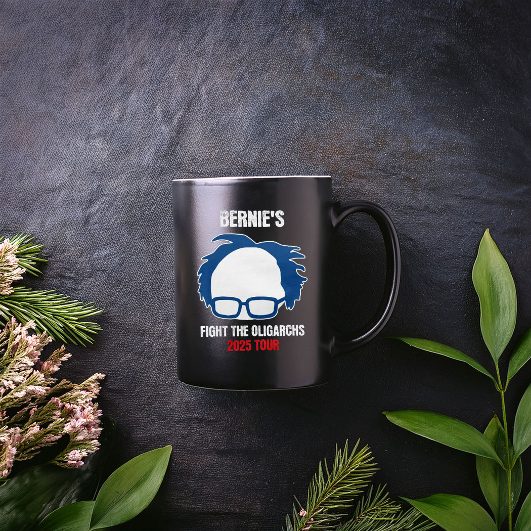 Bernie Fight the Oligarchy Mug