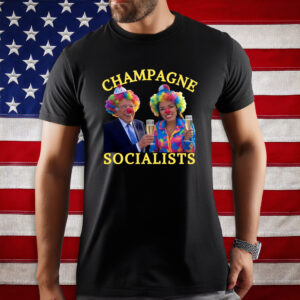 Bernie Sanders AOC Champagne Clown Socialist Satire Shirt