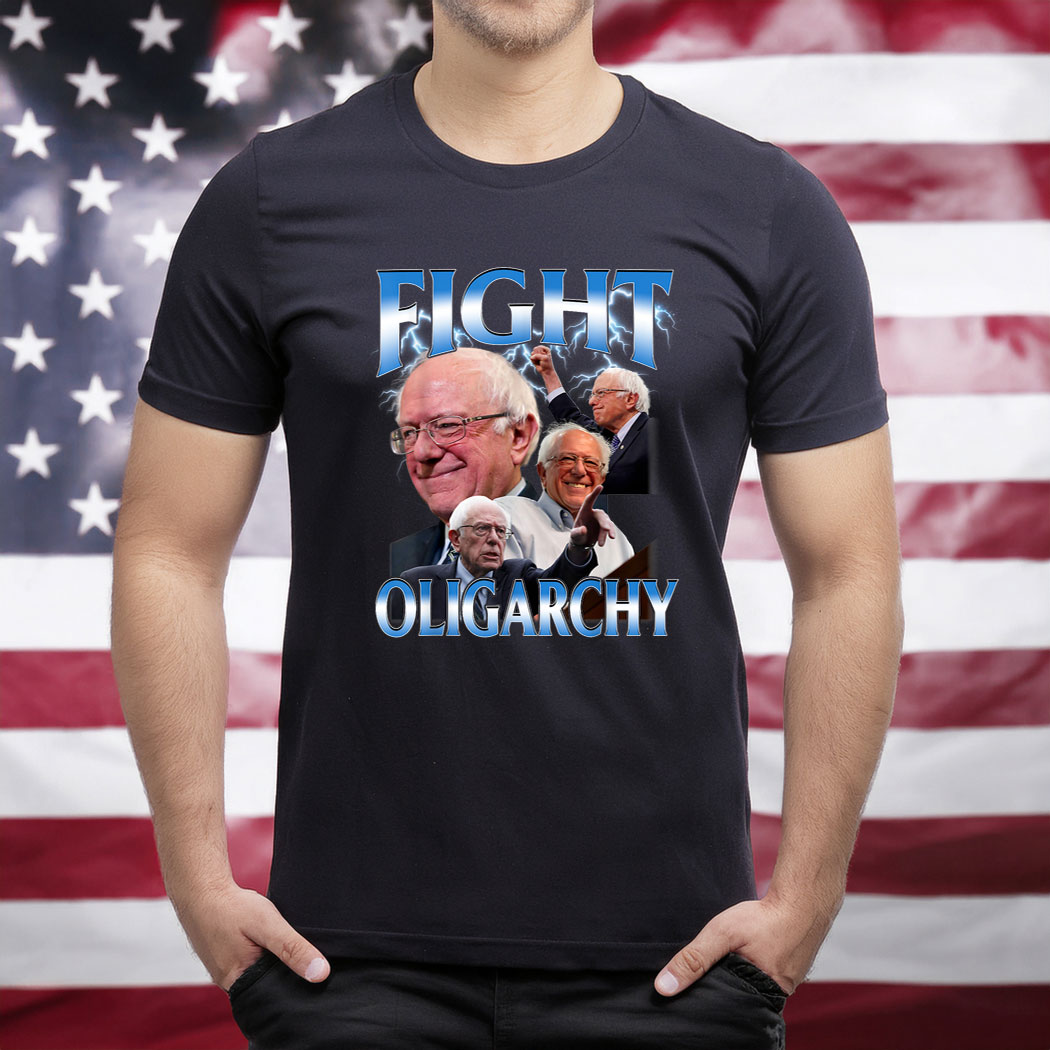 Bernie Sanders - Fight Oligarchy T-Shirt