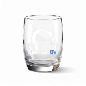 Bernie Sanders Not Me. Us. 2025 Campaign Glass