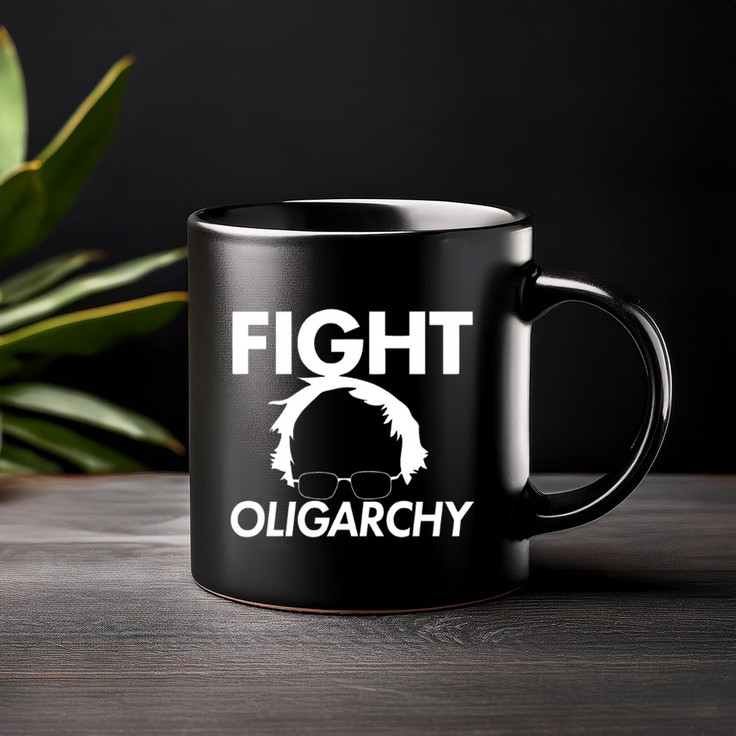 FIGHT OLIGARCHY MUG