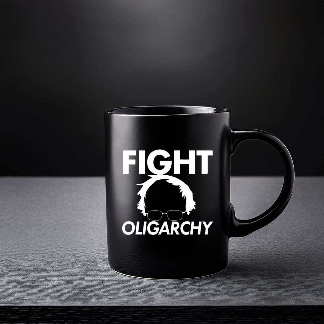 FIGHT OLIGARCHY MUG