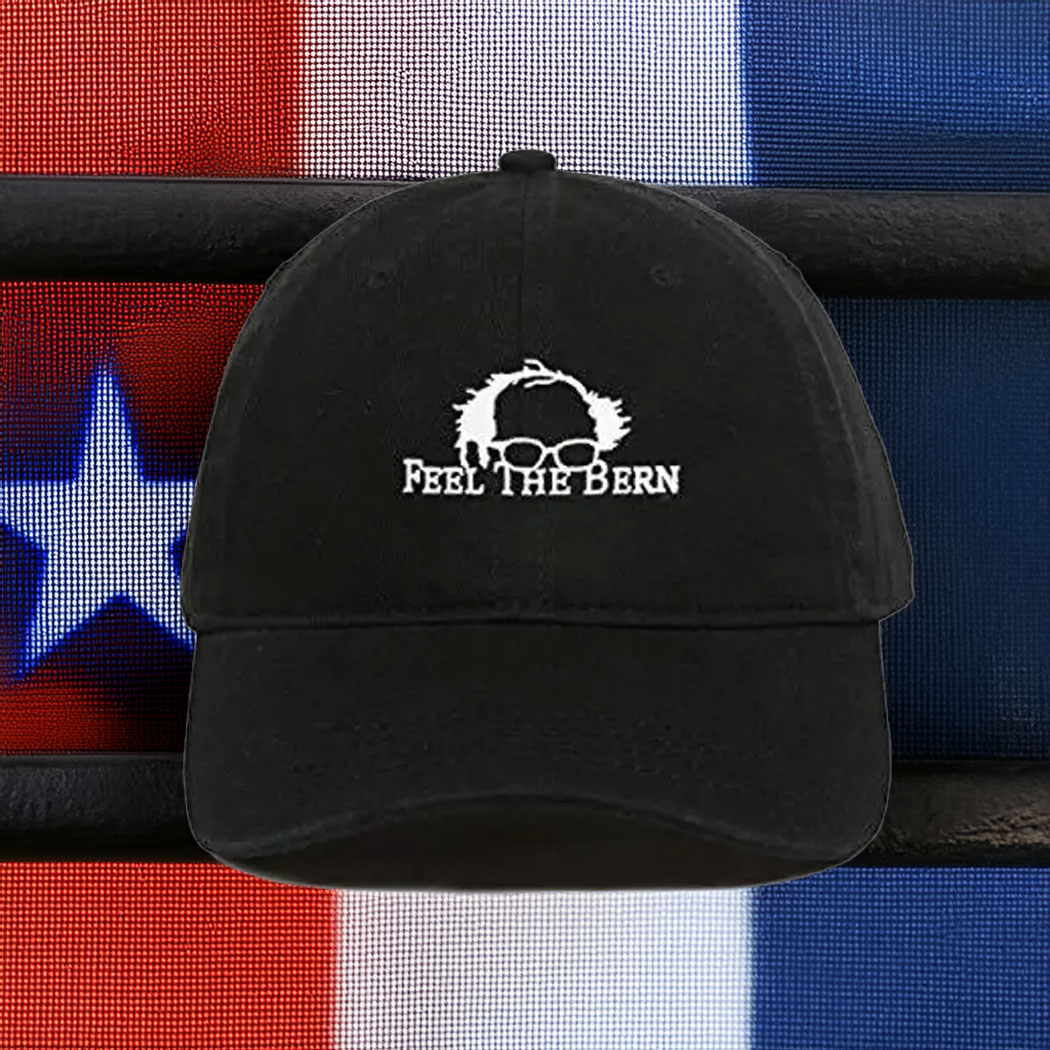 Feel The Bern Dad Baseball Cap