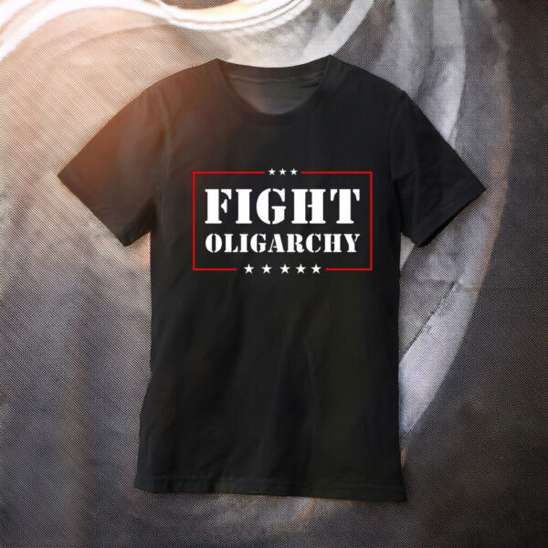 Fight Oligarchy 2025 Bernie Sanders AOC Fighting Shirt