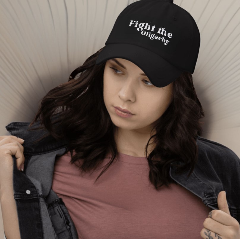 Fight Oligarchy & Anti-Trump Hat