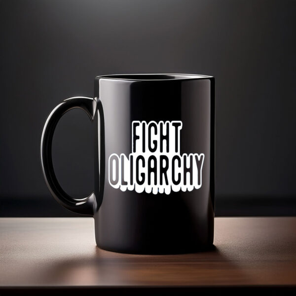 Fight Oligarchy , Bernie Sanders AOC Rally Mug