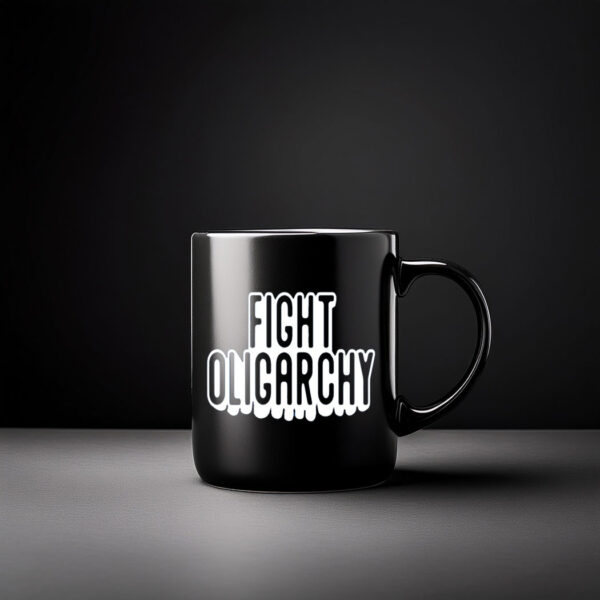 Fight Oligarchy , Bernie Sanders AOC Rally Mug