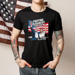 Fight Oligarchy Bernie Sanders And AOC Freedom T-Shirt