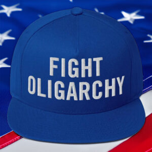 Fight Oligarchy Blue Baseball Cap