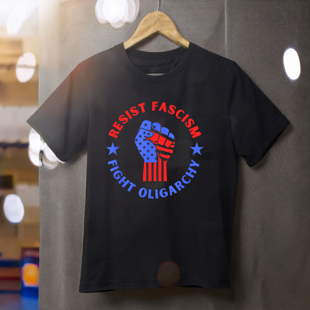 Fight Oligarchy Defend Democracy T-Shirt