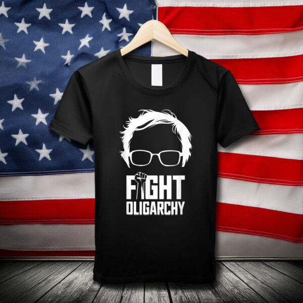 Fight Oligarchy, Protest & Resist with Bernie Sanders & AOC Shirt