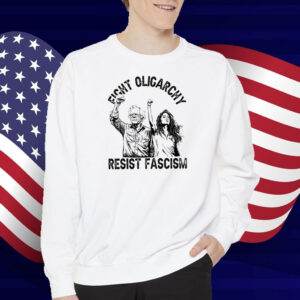 Fight Oligarchy Resist Fascism T-Shirt