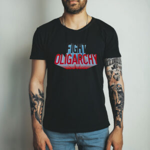 Fight Oligarchy Shirt Fight Oligarchy With Bernie Sanders Shirt