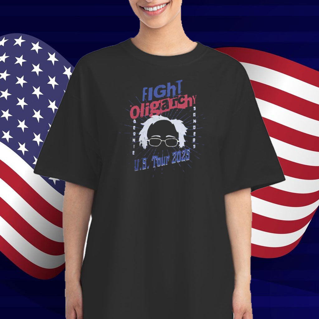 Fight Oligarchy U.S. Tour 2025 T-Shirt