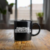 Fighting Oligarchy Protest Anti Trump Activist Mug
