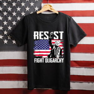 RESIST Bernie Sanders Fight Oligarchy Freedom Protest T-Shirt