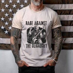 Rage Against Oligarchy Bernie Sanders Fight Protest Resist T-Shirt