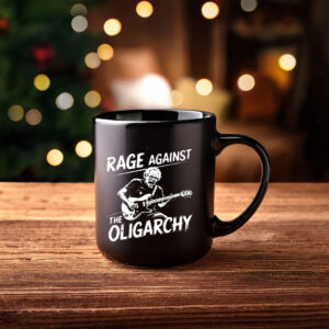 Rage Against Oligarchy Bernie Sanders Mug
