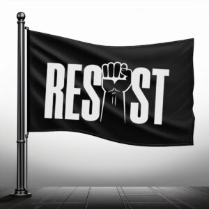 Resist Protest Flag