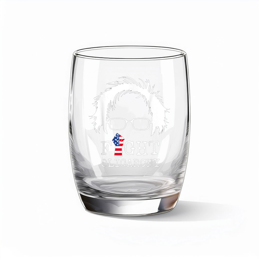Sanders And Aoc Freedom Us Anti Trump Glass