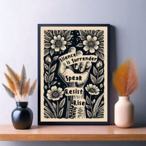 Activism Fight FOR Justice Series Poster