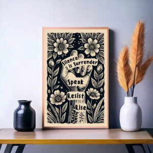 Activism Fight FOR Justice Series Poster