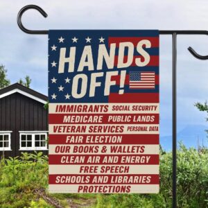 Hands Off Flag Garden, Anti DT