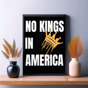 No Kings In America, Fight Oligarchy Protest Poster