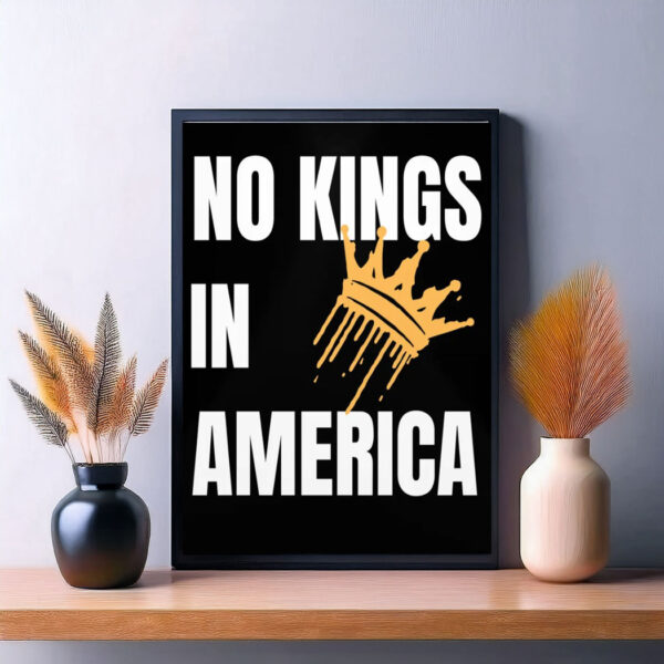 No Kings In America, Fight Oligarchy Protest Poster