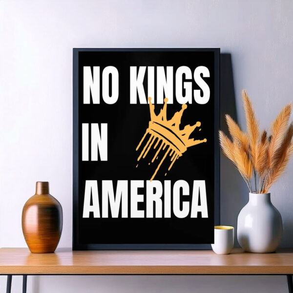 No Kings In America, Fight Oligarchy Protest Poster