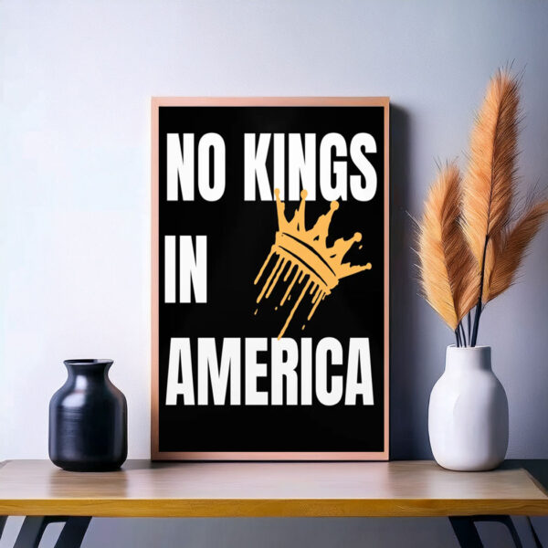 No Kings In America, Fight Oligarchy Protest Poster