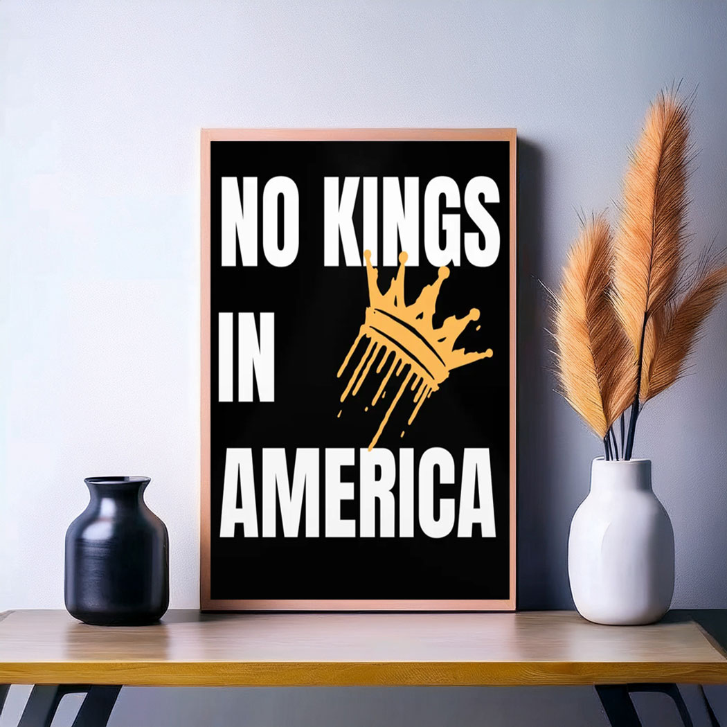 No Kings In America, Fight Oligarchy Protest Poster