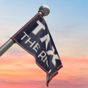 Tax the Rich Flag