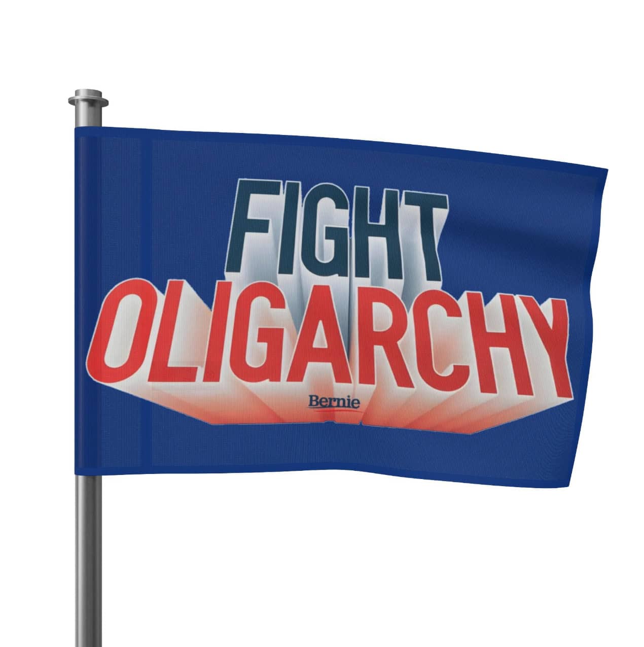 Fight Oligarchy Bernie Sanders Flag, Alexandria Ocasio-Cortez AOC