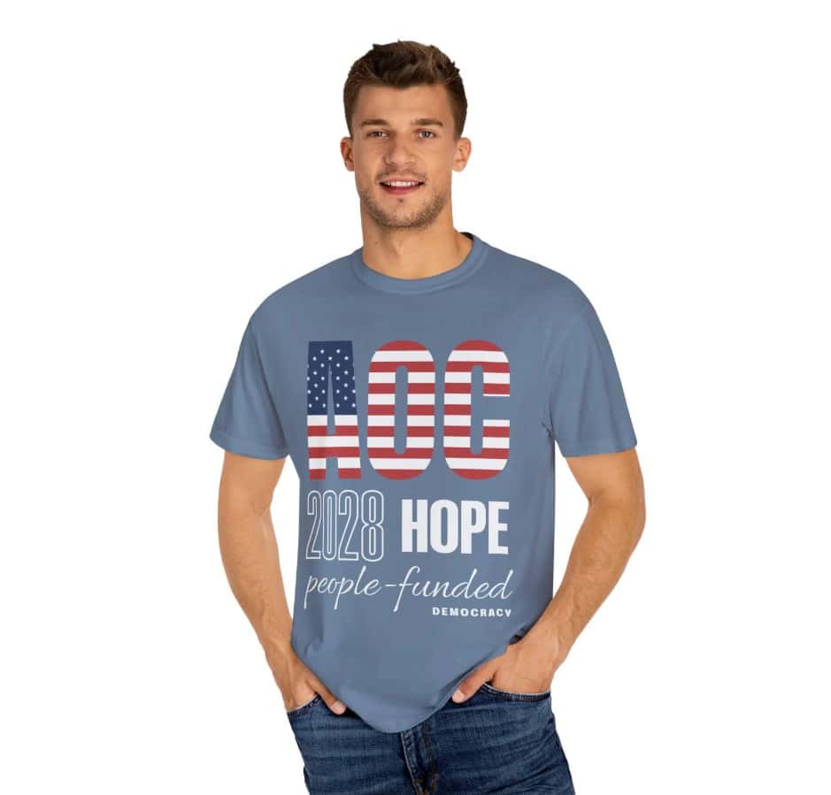 AOC Political Campaign T-shirt