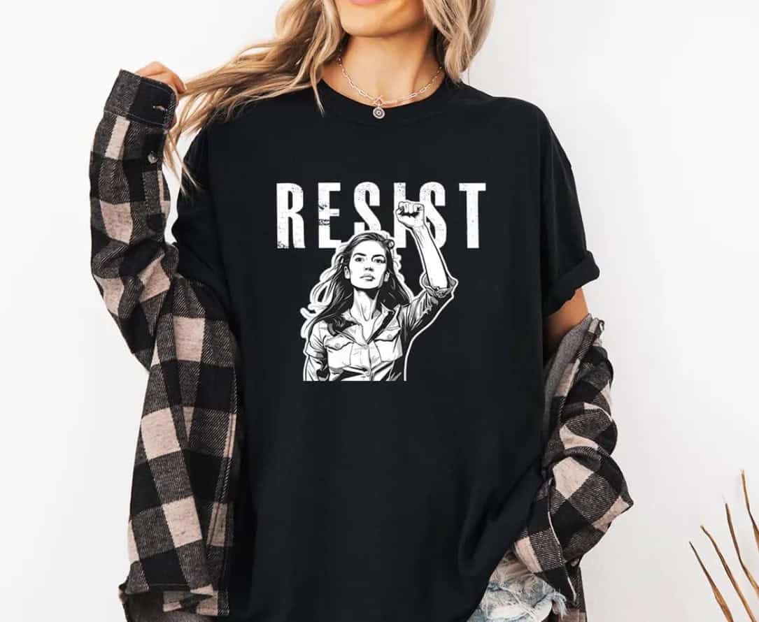 Alexandria Ocasio Cortez Resist Unisex shirt