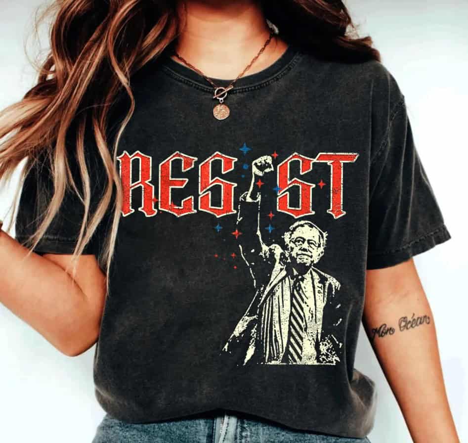 Bernie Sanders Fight Oligarchy Tour Shirts