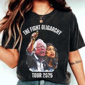 Bernie Sanders Fighting Oligarchy Tour 2025 shirt
