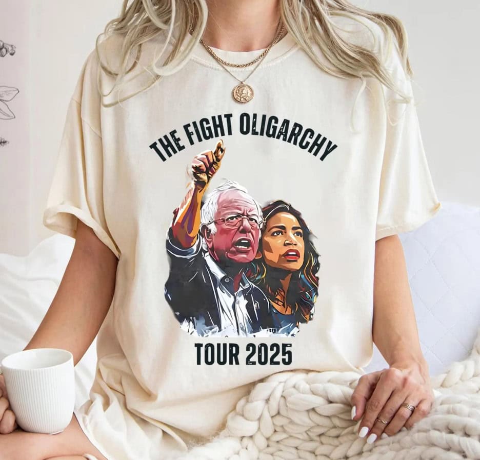 Bernie Sanders Fighting Oligarchy Tour 2025 shirt