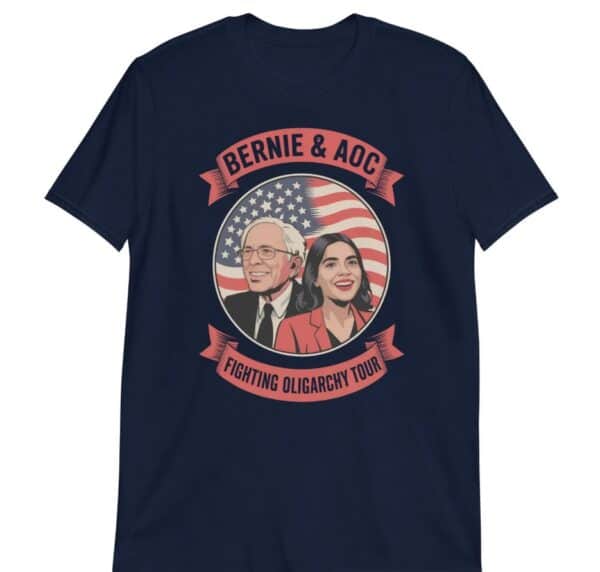 Bernie Sanders Fighting Oligarchy Tour Shirt